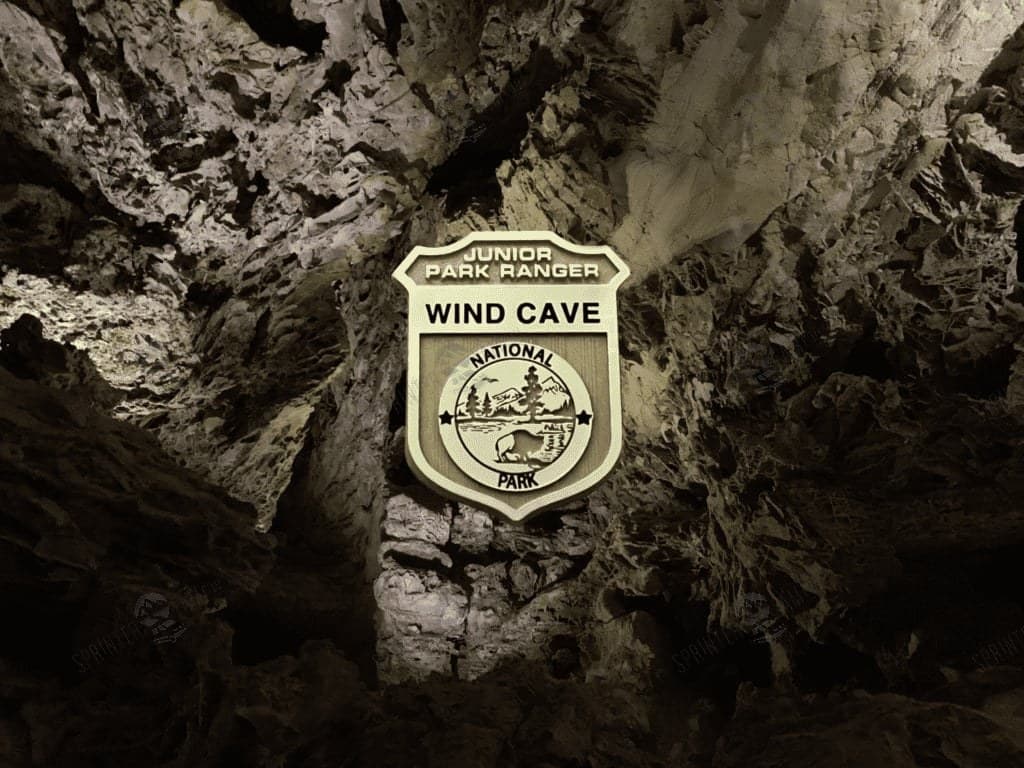 Wind Cave Junior Ranger Badge