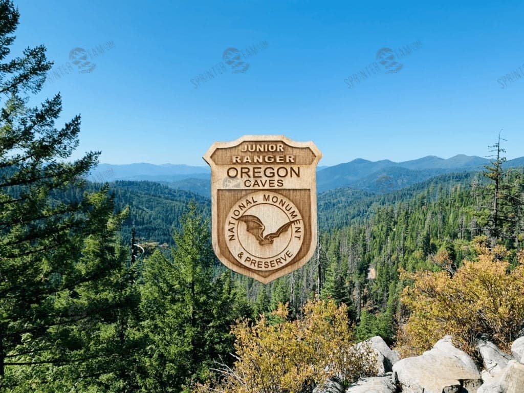 Oregon Caves Junior Ranger Badge