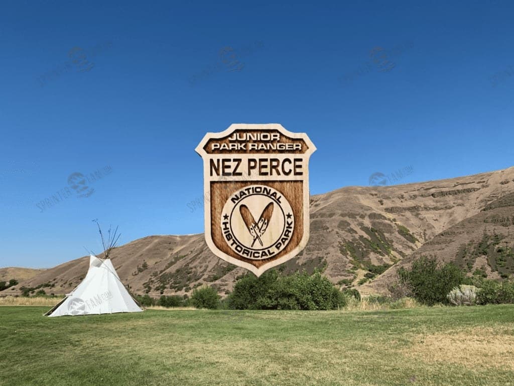 Nez Perce Junior Ranger Badge