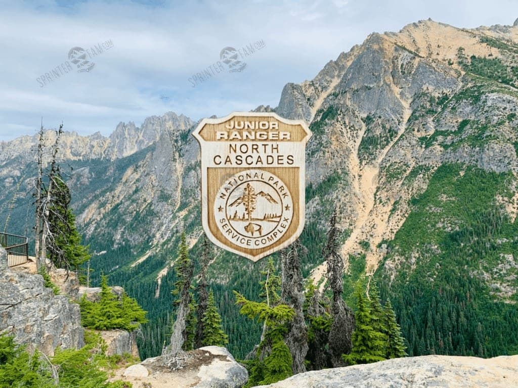 North Cascades Junior Ranger Badge