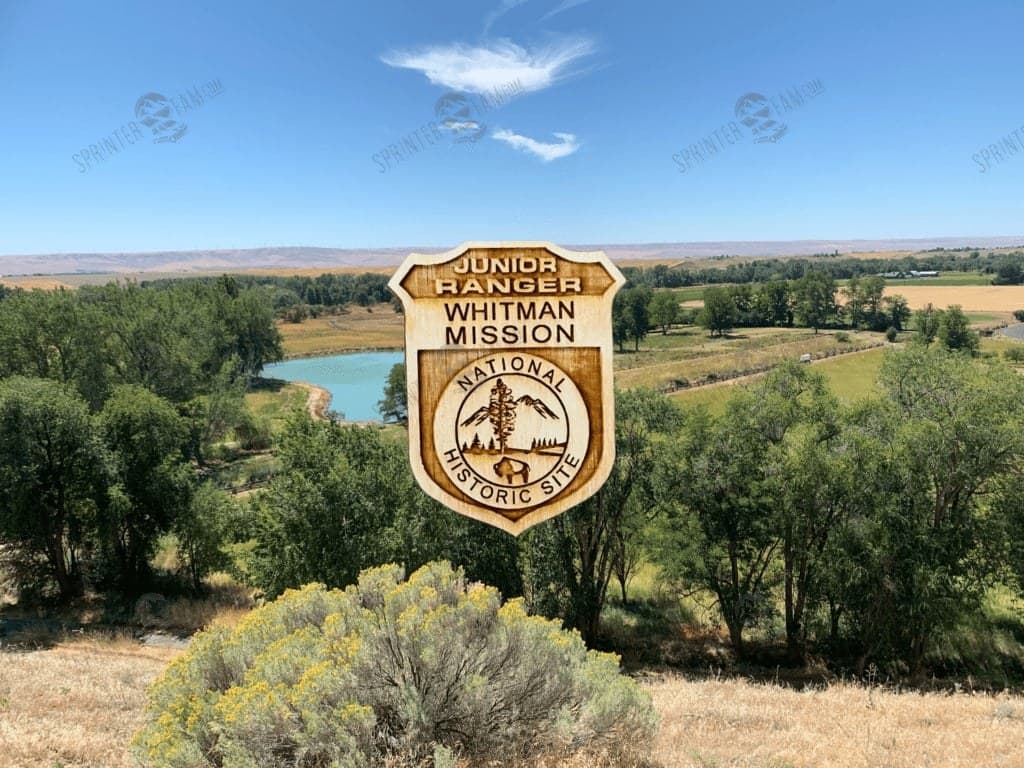 Whitman Mission Junior Ranger Badge