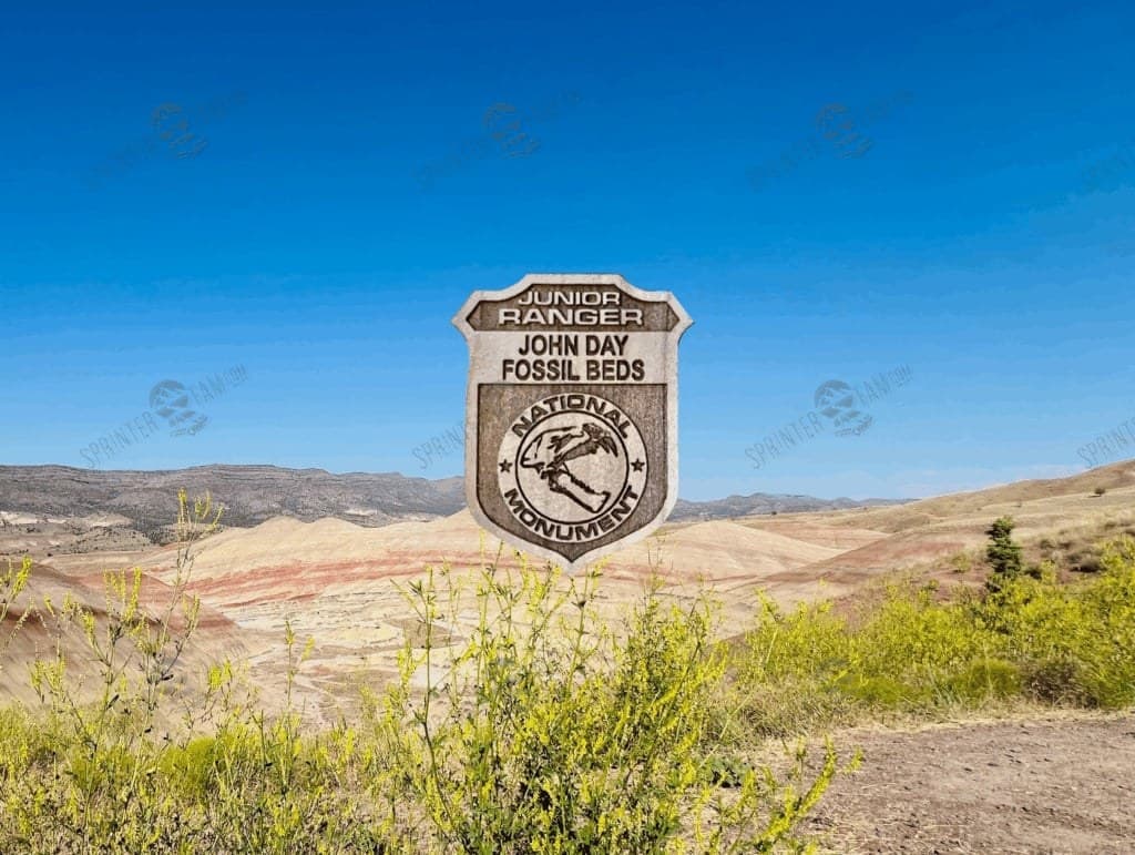 John Day Fossil Beds Junior Ranger Badge