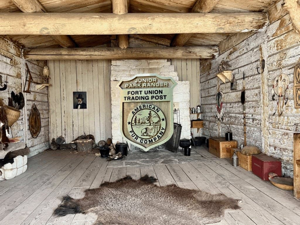 Fort Union Trading Post Junior Ranger Badge