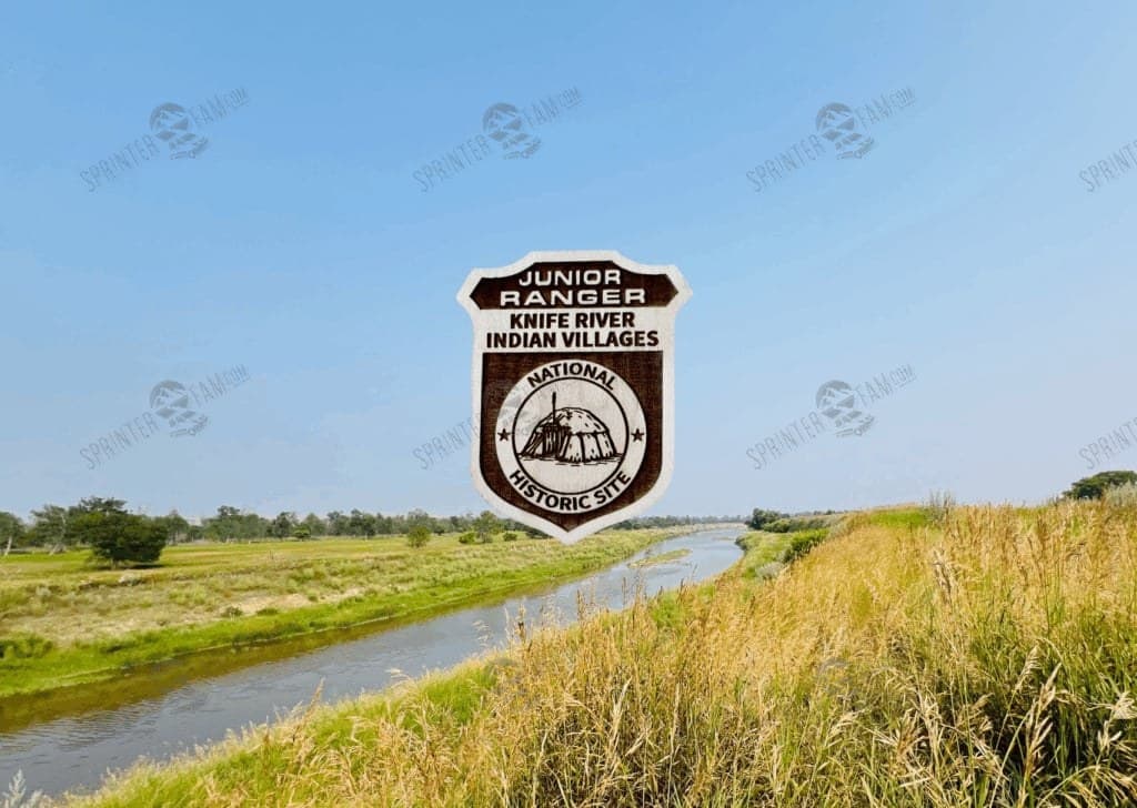Knife River Indian Villages Junior Ranger Badge