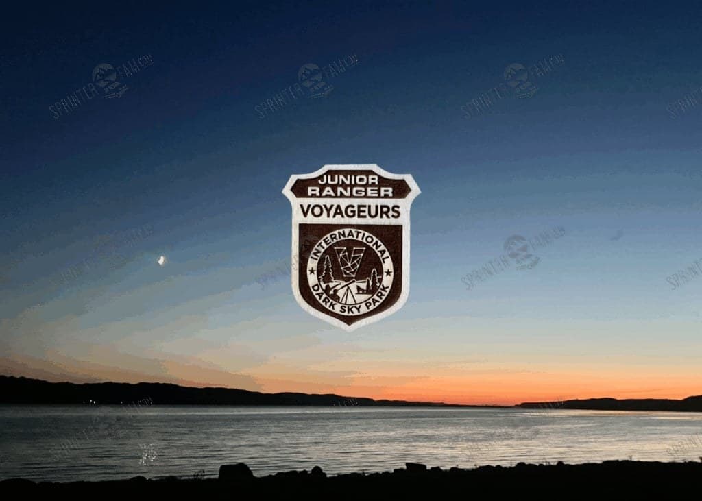 Voyageurs Dark Sky Junior Ranger Badge