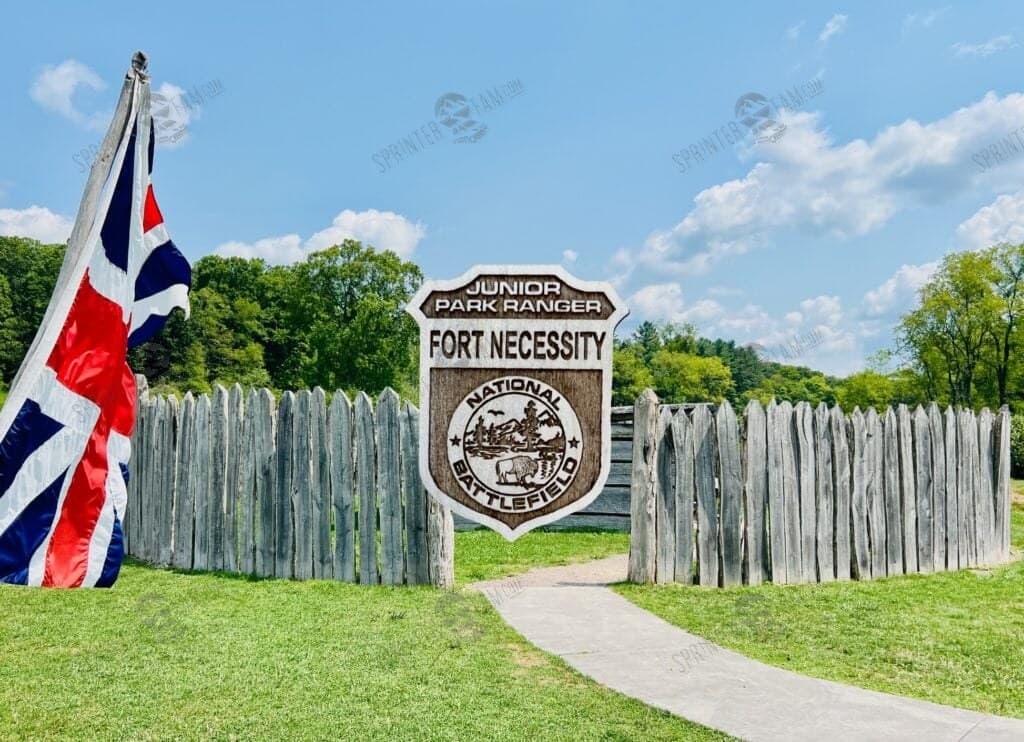 Fort Necessity Junior Ranger Badge