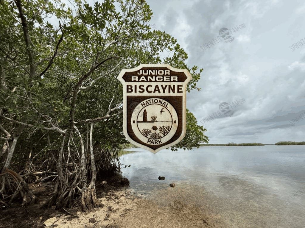 Biscayne Junior Ranger Badge