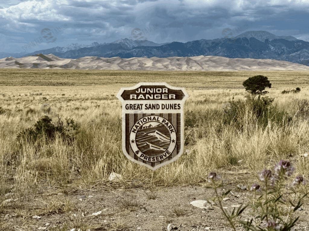 Great Sand Dunes Junior Ranger Badge