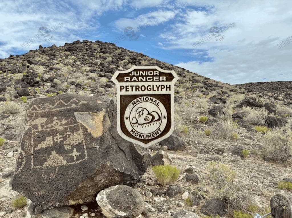 Petroglyph Junior Ranger Badge