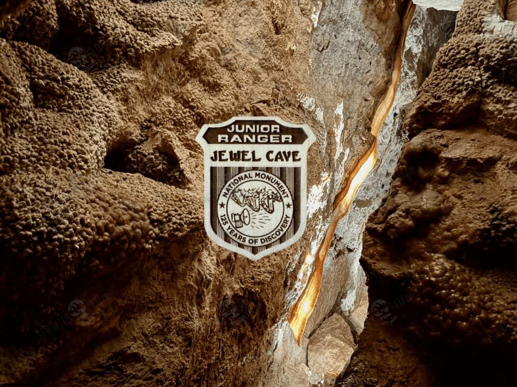 Jewel Cave Junior Ranger Badge