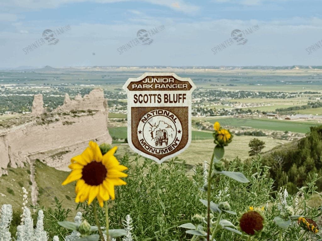Scotts Bluff Junior Ranger Badge