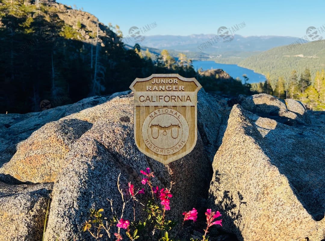California National Historic Trail Junior Ranger Badge