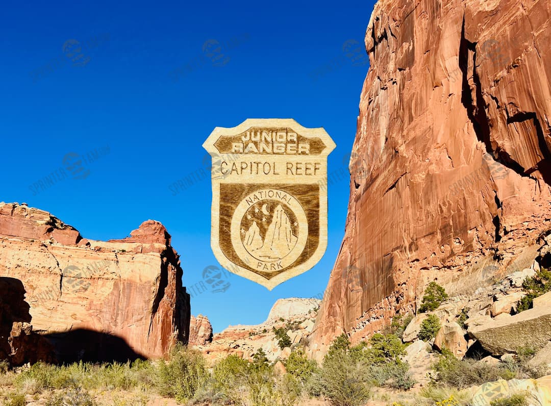 Capitol Reef Junior Ranger Badge