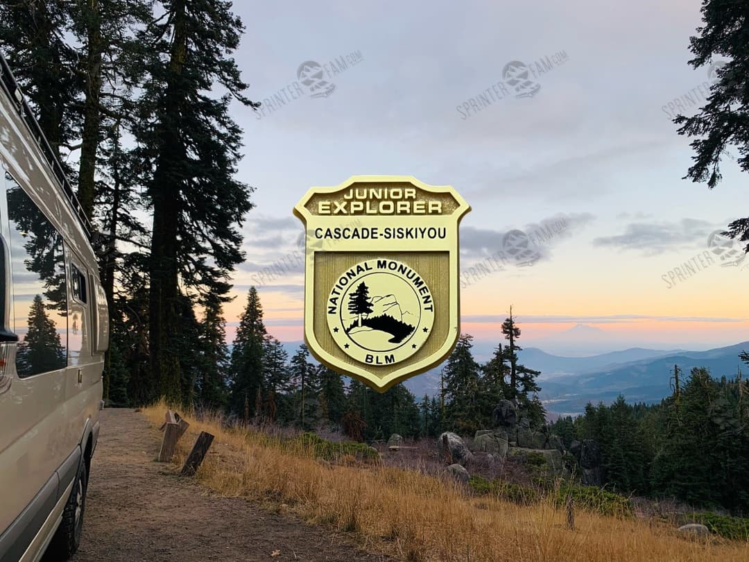 Cascade-Siskiyou Junior Ranger Badge