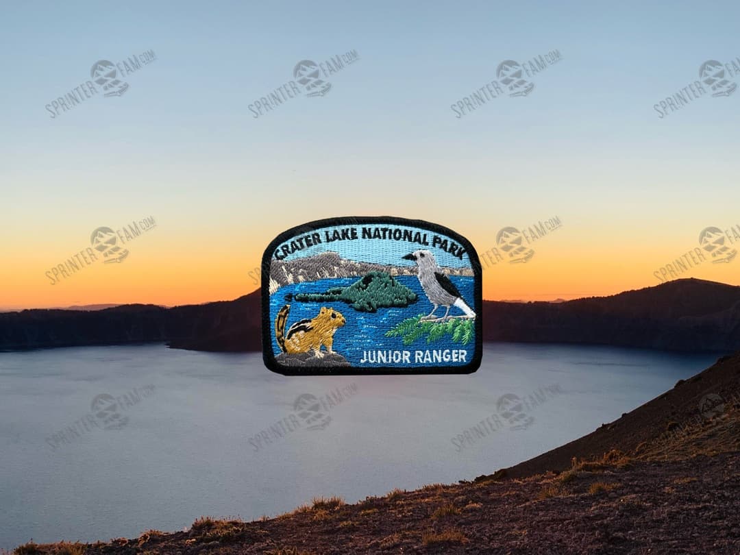 Crater Lake Patch Junior Ranger Badge