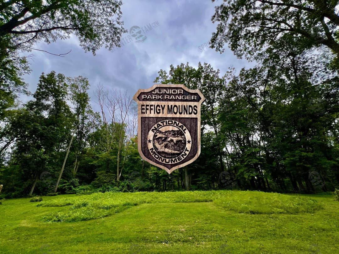Effigy Mounds Junior Ranger Badge
