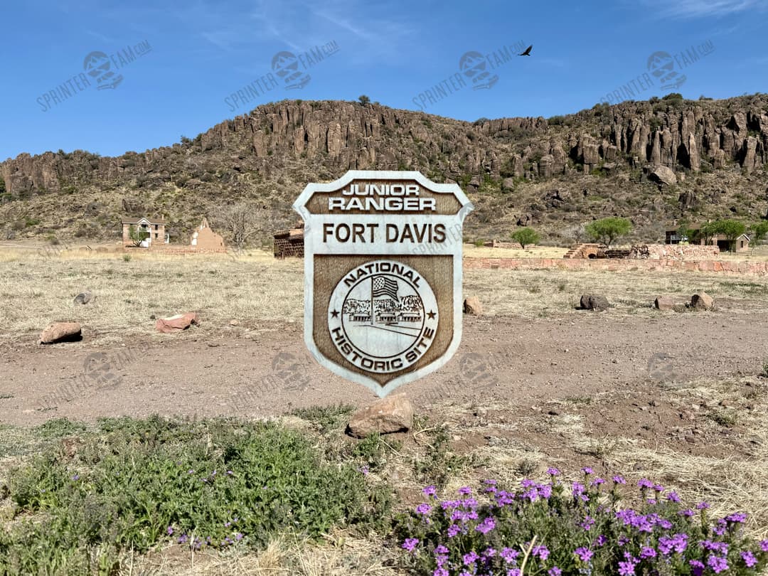 Fort Davis Junior Ranger Badge