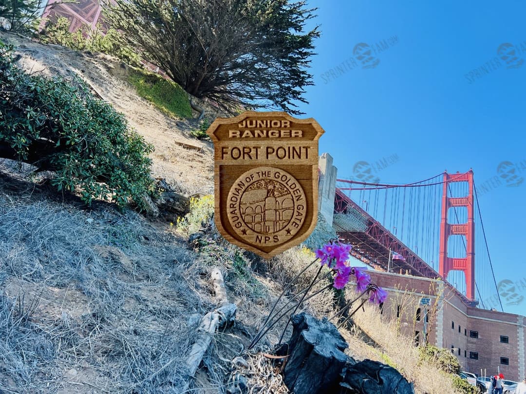 Fort Point Junior Ranger Badge