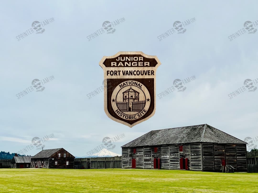 Fort Vancouver Junior Ranger Badge