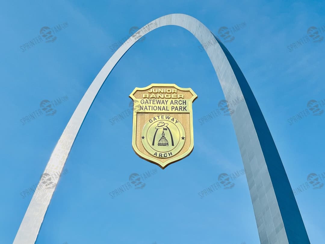 Gateway Arch Junior Ranger Badge