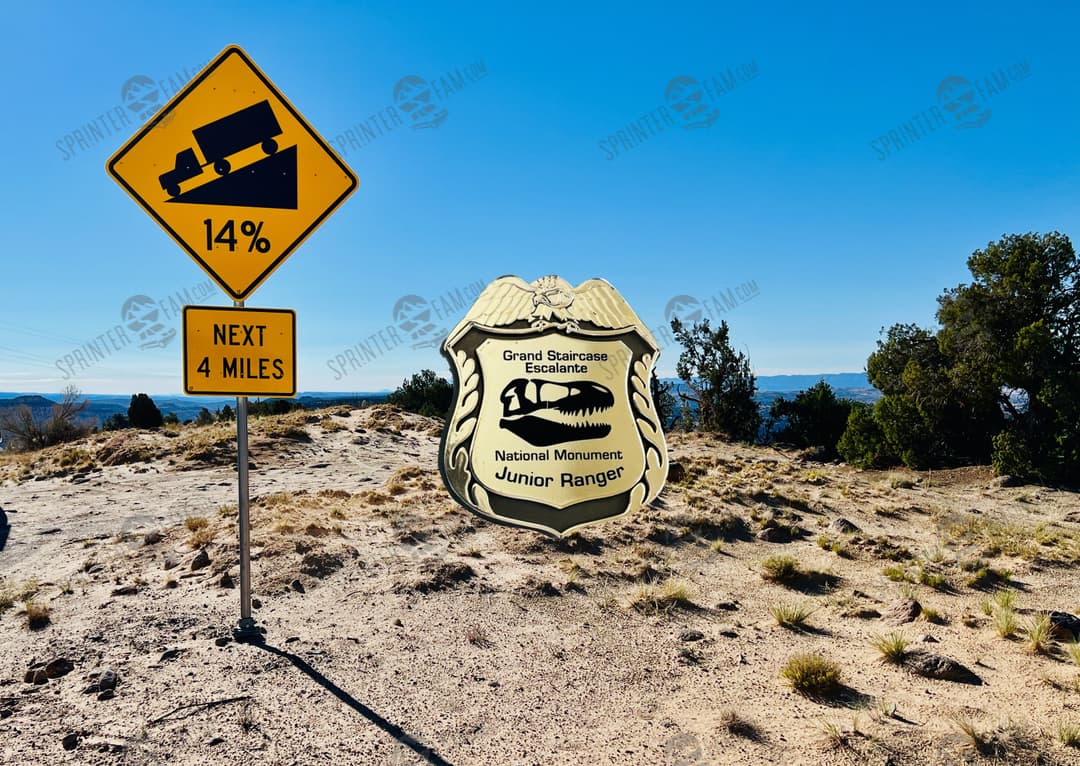 Grand Staircase-Escalante Junior Ranger Badge