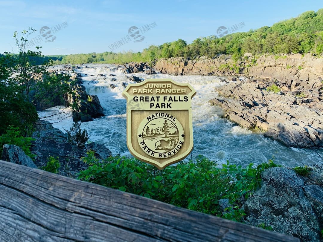 Great Falls Junior Ranger Badge
