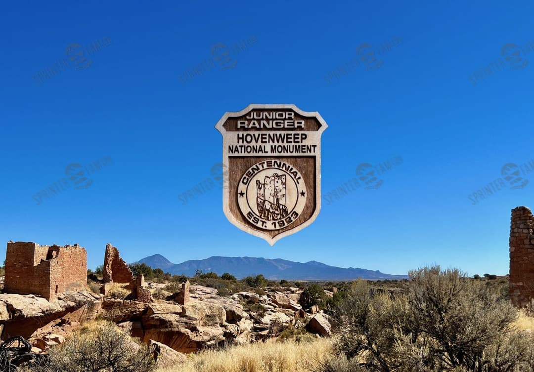 Hovenweep 100th Anniversary Junior Ranger Badge