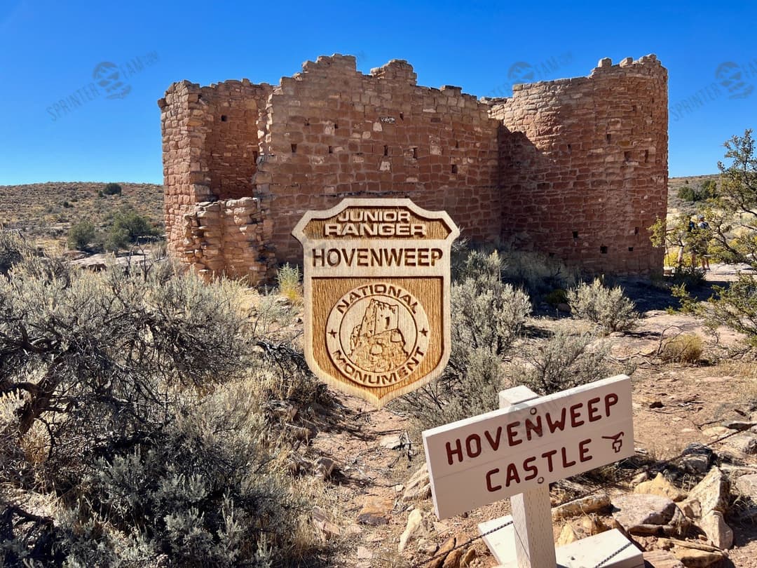 Hovenweep Junior Ranger Badge