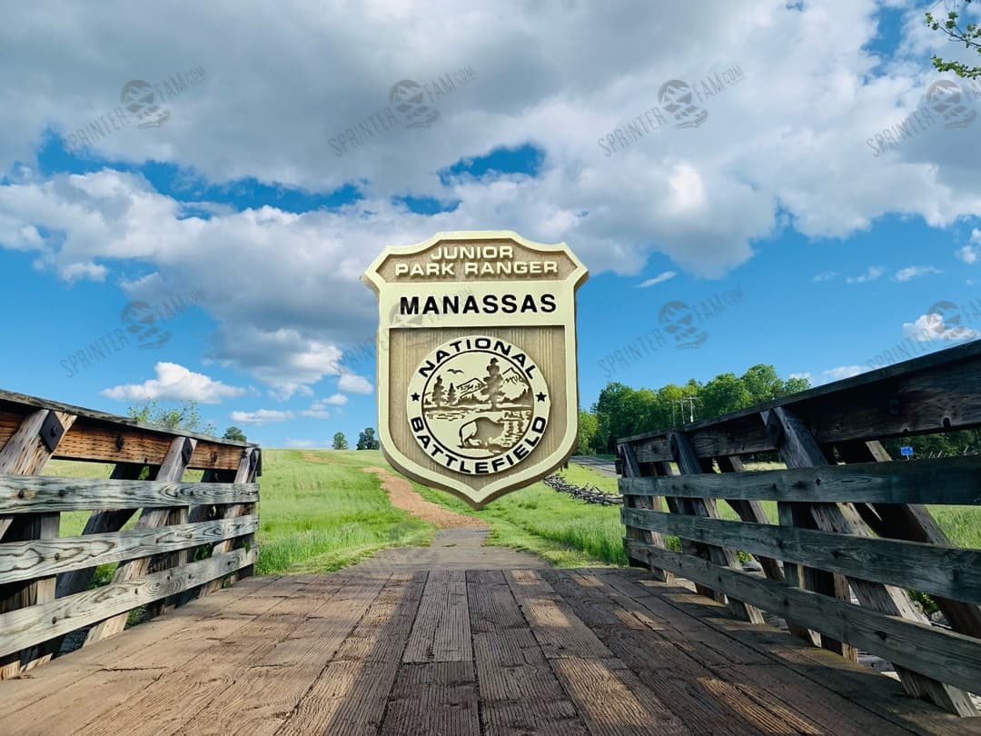 Manassas Junior Ranger Badge