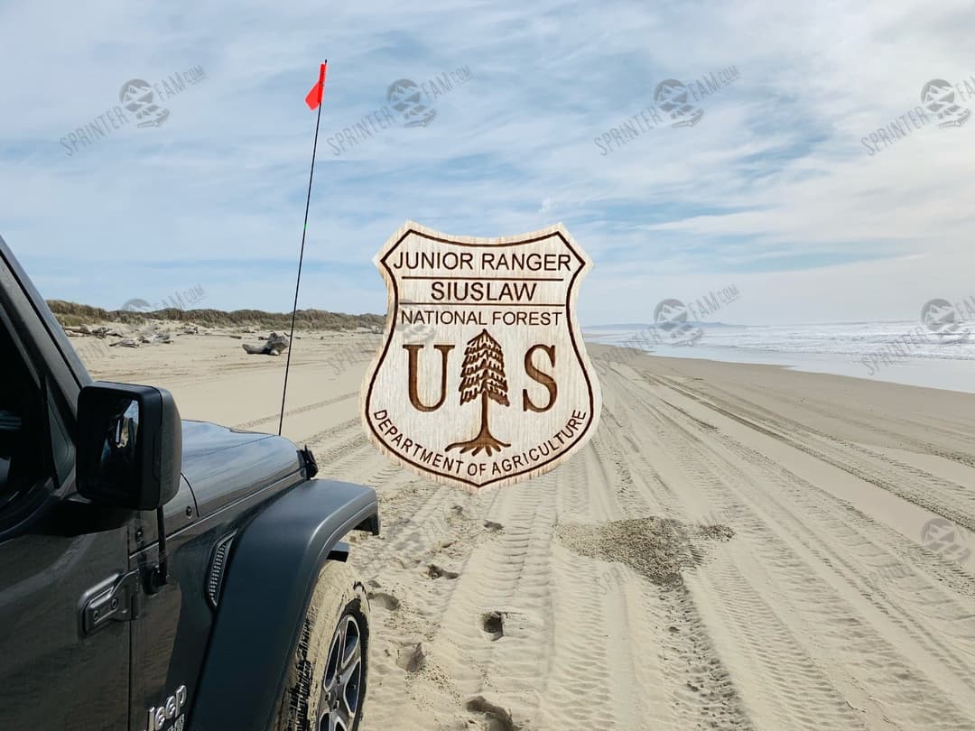 Oregon Dunes Junior Ranger Badge