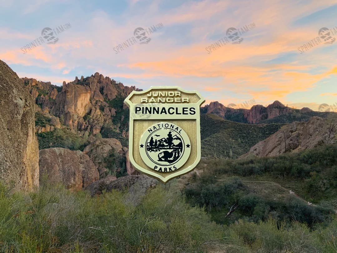 Pinnacles Junior Ranger Badge