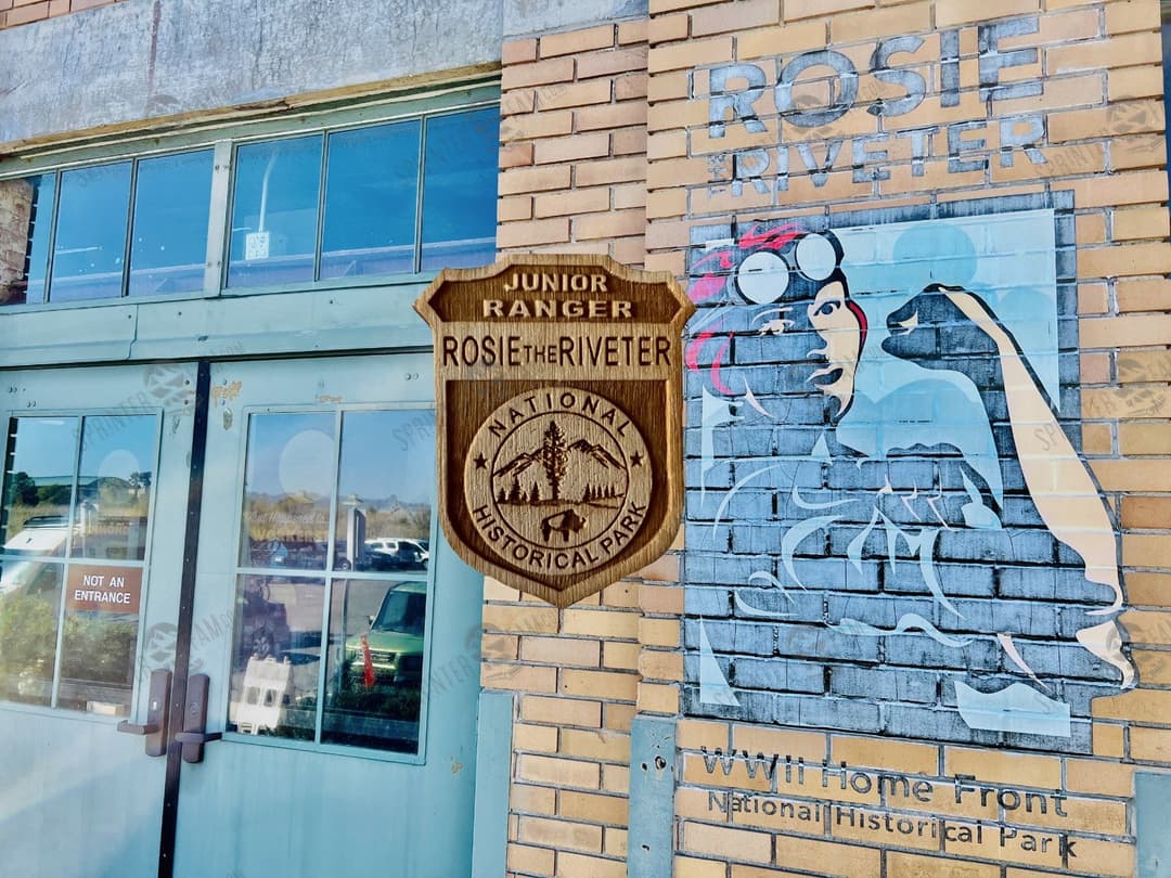 Rosie the Riveter Junior Ranger Badge