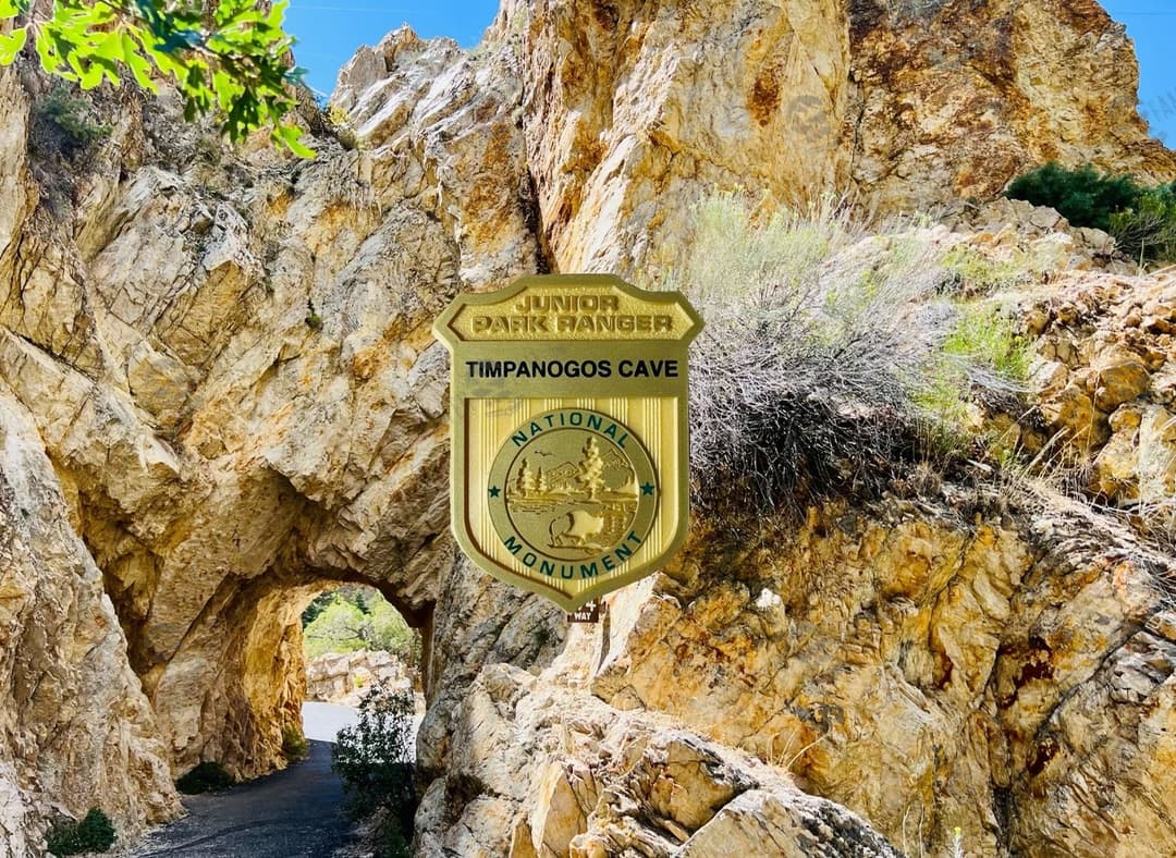 Timpanogos Cave Junior Ranger Badge