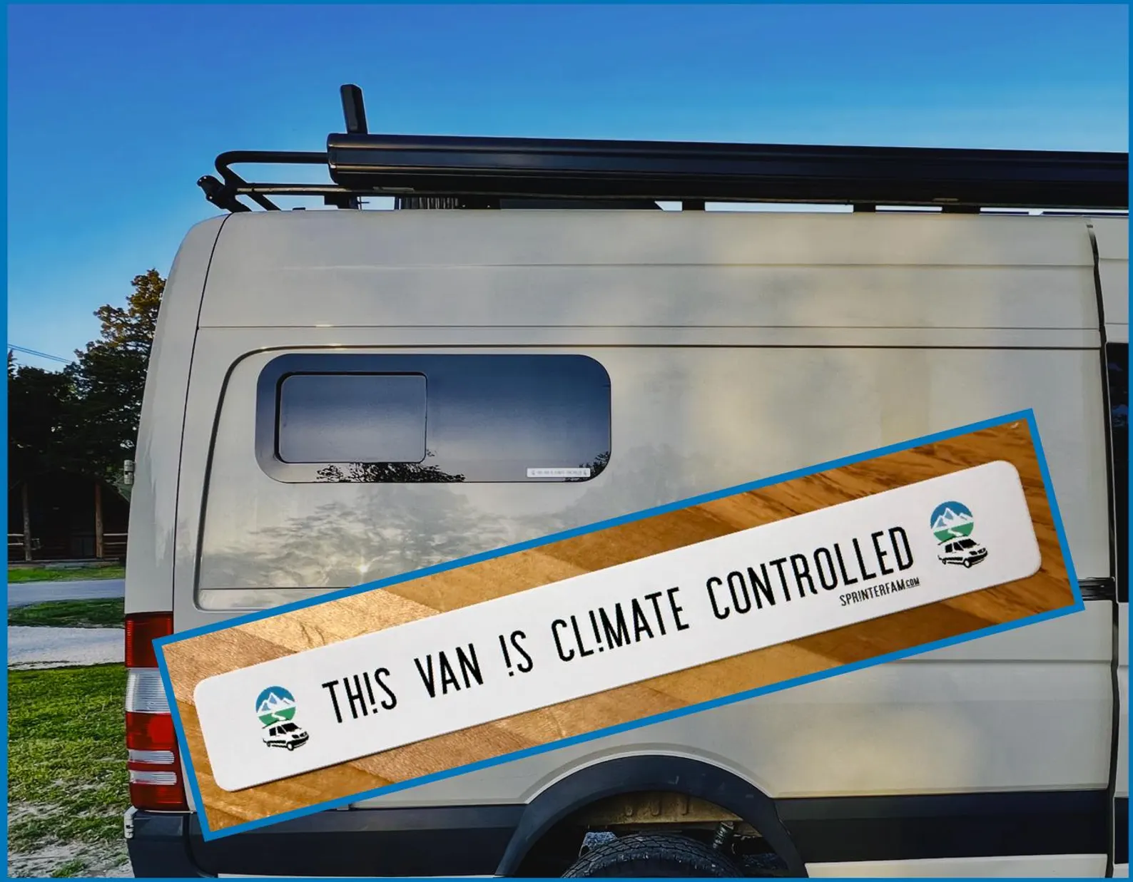 4 Pack Climate Controlled Van Sticker