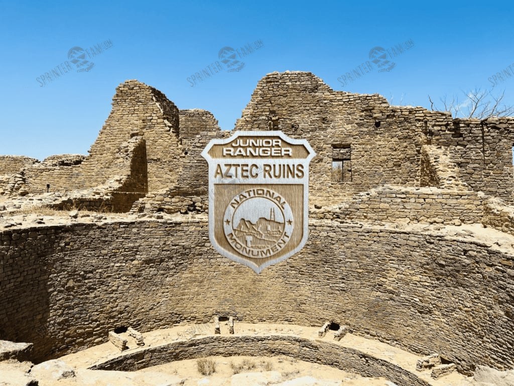 Aztec Ruins National Monument Junior Ranger Badge