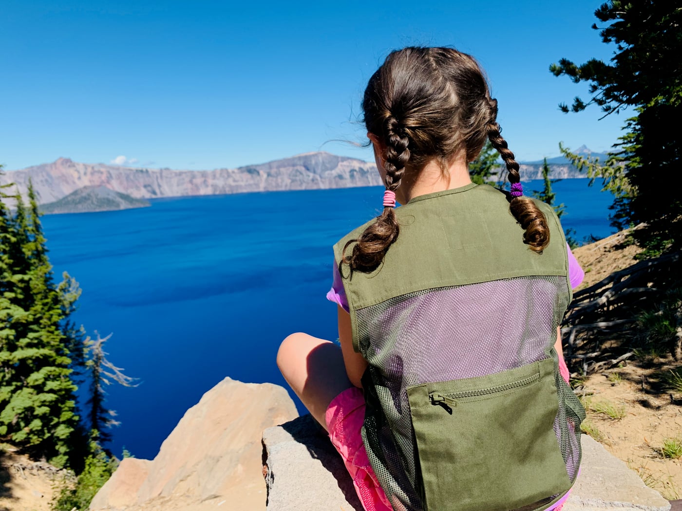 Be-ing in nature at Crater Lake