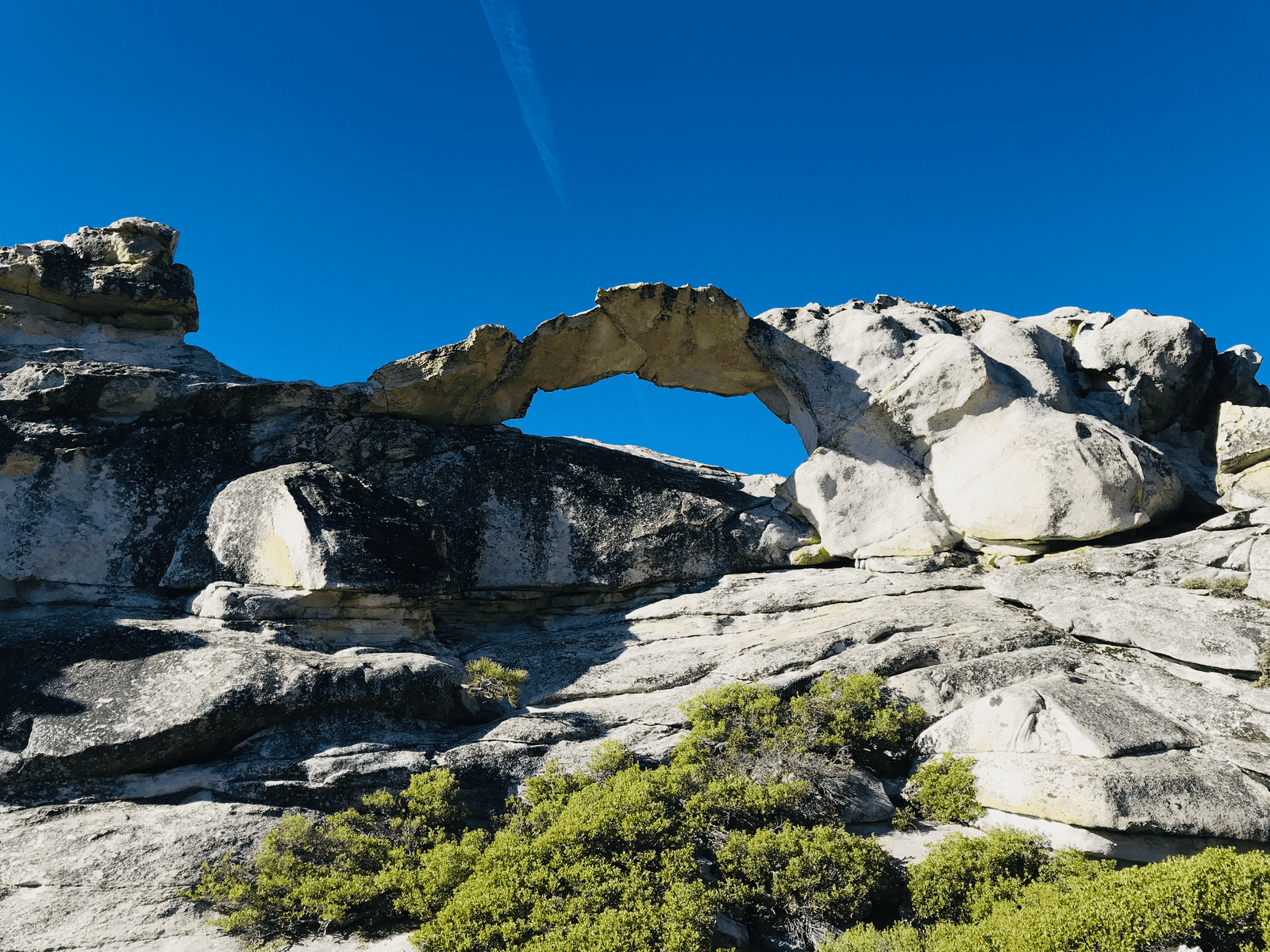Indian Rock Arch in Yosemite National Park